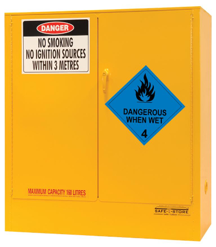 SC16043 Dangerous When Wet Storage Cabinet 160L