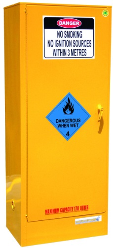 SC17043 Dangerous When Wet Storage Cabinet 170L